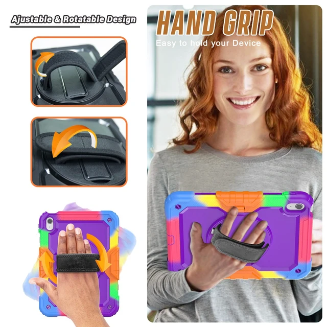 Alt view image 4 of 5 - Herize Case Compatible with iPad 11" (A16) 2025/10.9" (10th Gen) 2022