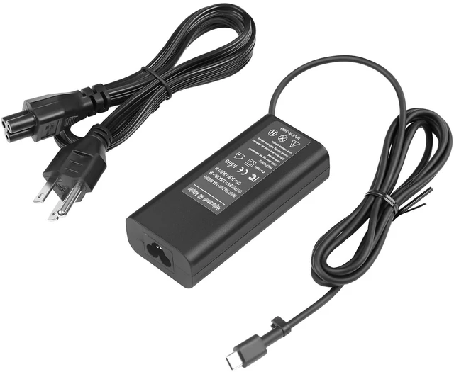 Alt view image 2 of 5 - JUYOON 65W 60W USB C Charger Power Cord Compatible with Dell Pro 14 16 13 Plus PB13250 PB16250 PB14250 2 in1 Premium PA13250 PA14250 Rugged 14 13 RB14250 RA13250 P192G P191G P200G P199G