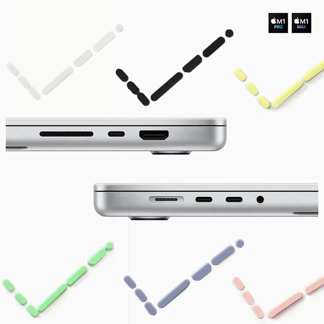 Alt view image 5 of 5 - Se7enline for MacBook Pro 14 inch Case 2026-2021 M5 M4 M3 M2,Gray