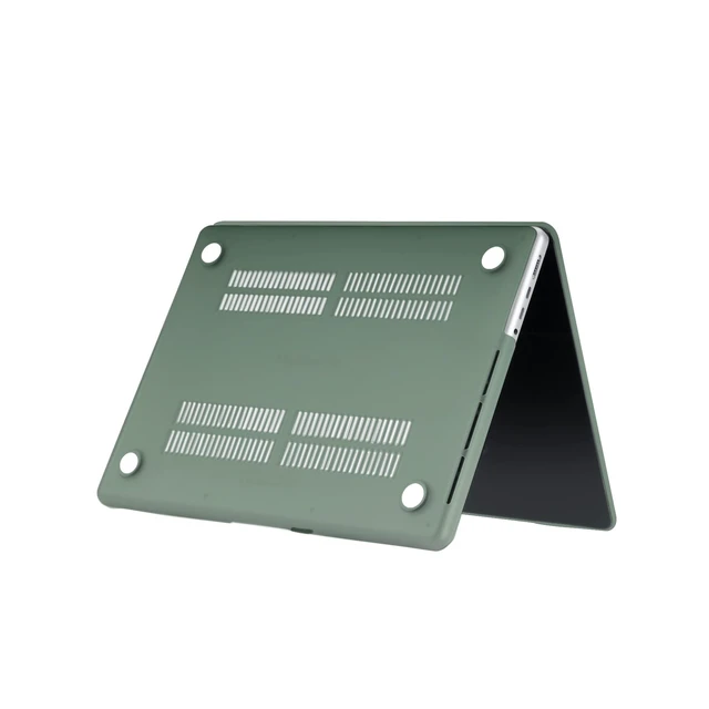Alt view image 4 of 5 - Se7enline for MacBook Pro 14 inch Case 2026-2021 M5 M4 M3 M2,Midnight Green