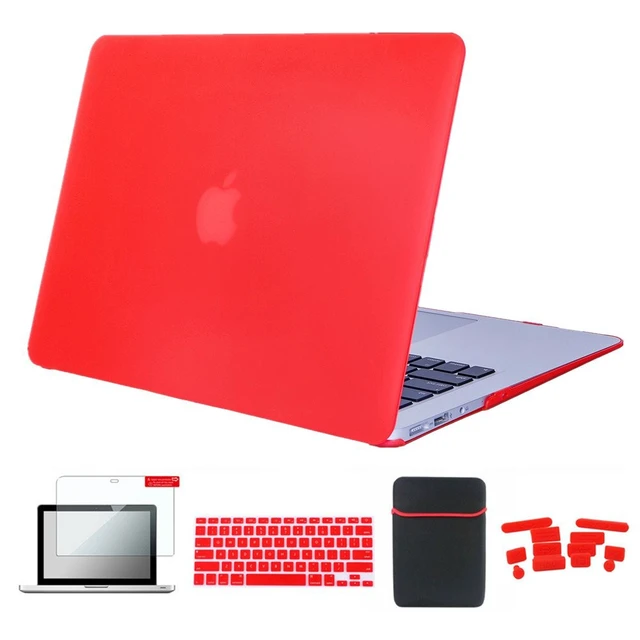 Alt view image 2 of 5 - Se7enline for MacBook Pro 15 inch Case 2012-2015 A1398,Red
