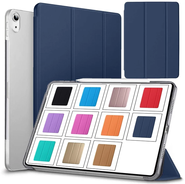 Main image of DuraSafe Cases for iPad Air 5th Gen 10.9" 2022 Case A2589 A2591 MM9E3LL/A MM9D3LL/A MME23LL/A MM9C3LL/A MM9F3LL/A MM9N3LL/A MM9M3LL/A MME63LL/A MM9L3LL/A MM6U3LL/A MM6R3LL/A MM6T3LL/A Navy Blue