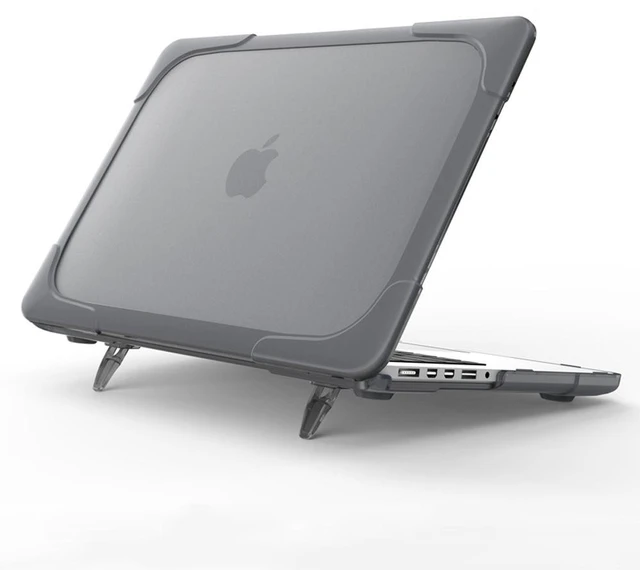 Main image of Funut Compatible with MacBook Air 11 Inch Case A1370 A1465, MacBook Air 11 Kickstand Case, Heavy Duty Protective Plastic Hard Shell Case Cover for Apple Laptop Mac Air 11 (# Gray)
