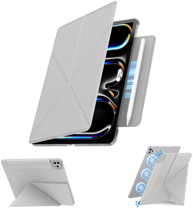 Main image of SANDUODD Magnetic Folio Case for iPad Pro 13 inch M5/M4