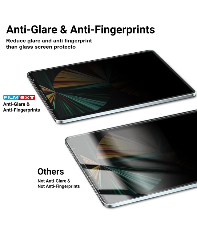 Alt view image 5 of 5 - FILMEXT Magnetic Privacy Screen Protector for iPad 7th 8th 7th Gen 10.2"
