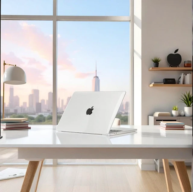Alt view image 2 of 5 - Se7enline for MacBook Pro 15 inch Case 2016-2019 A1707/A1990,Crystal Clear