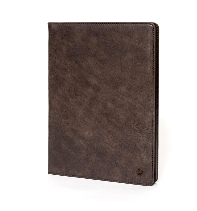 Main image of Porter Riley - Leather Case for iPad 10.2" 9th, 8th Gen and 7th Gen. Premium Genuine Leather Stand/Cover/Flip Case (Chocolate Brown)
