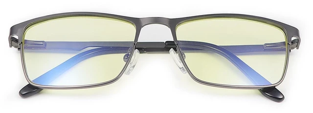 Main image of PEEPAI Blue Light Blocking Glasses UV400 Anti Eyestrain Computer Gaming Blue Light Screen Blocker Metal Eyewear for Men Women
