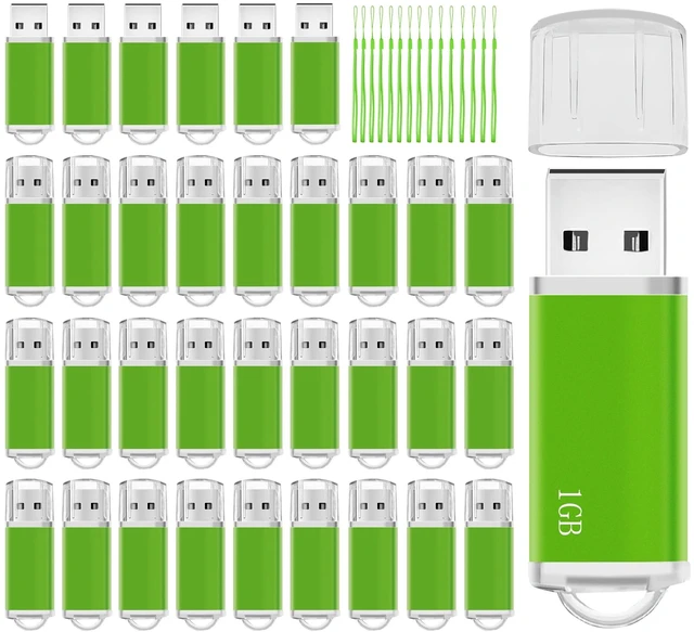 Main image of 1GB USB Flash Drive 50 Pack Nicepicten Thumb Drive Bulk USB 2.0 Drive Pack