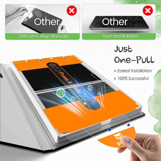 Alt view image 3 of 5 - PandaShield 2-Pack Paper-Feel Screen Protector for iPad 11th/10th Gen A16