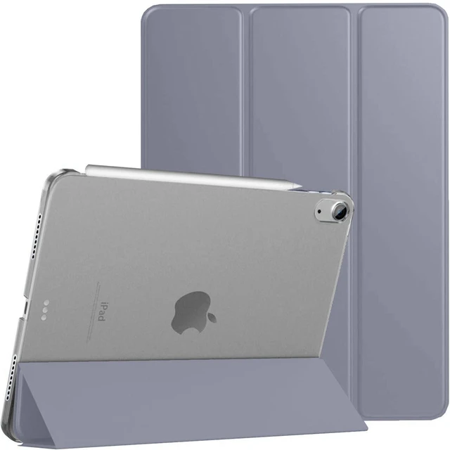 Main image of DuraSafe Cases for iPad Air 4/5/6 - Slim, Lightweight Protective PC with Dual Angle Stand - Gray