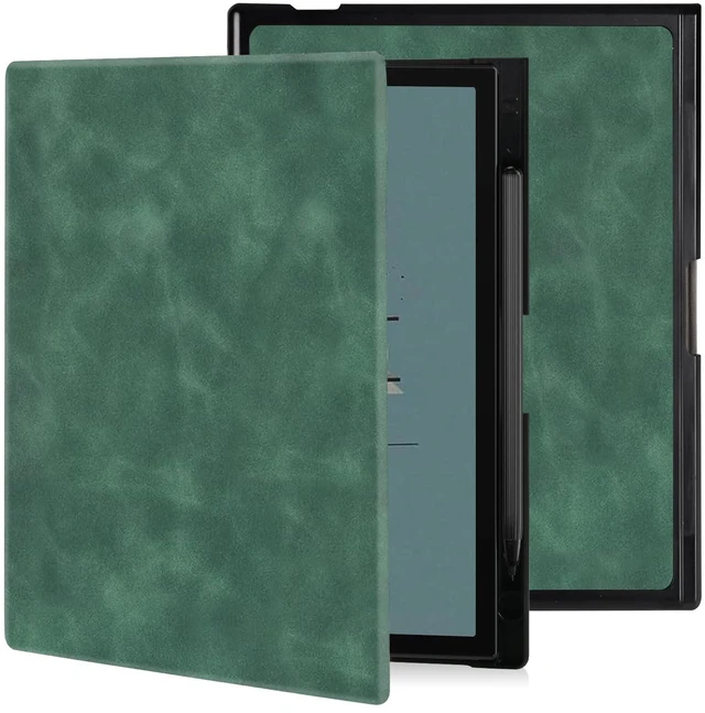 Alt view image 2 of 5 - QIOFEARTH Case for BOOX Note Air4 C/3, 10.3" Paper Tablet Slim Lightweight Hard Back Shell Protective Cover with Built-in Pen Holder, Comes with BOOX Pen Tips