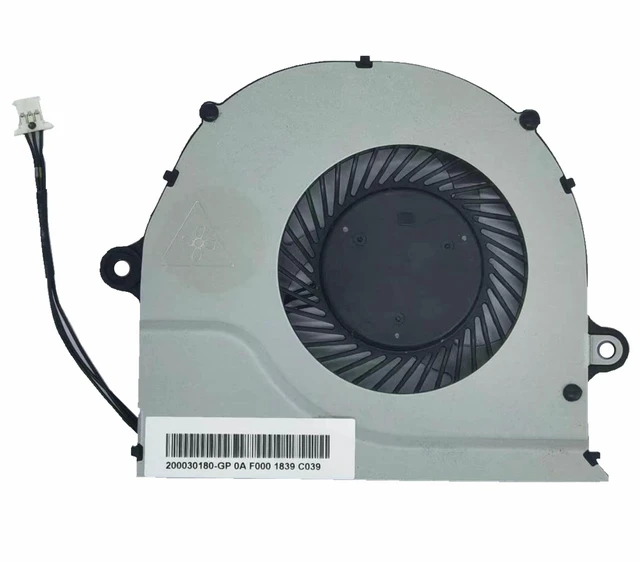Alt view image 2 of 2 - QUETTERLEE Replacement New Laptop CPU Cooling Fan for Acer Predator G5-793 G9-593 G9-791 G9-792 G9-793 Series DFS561405FL0T FJ6G AB07505HX070300 DC5V 0.5A Fan