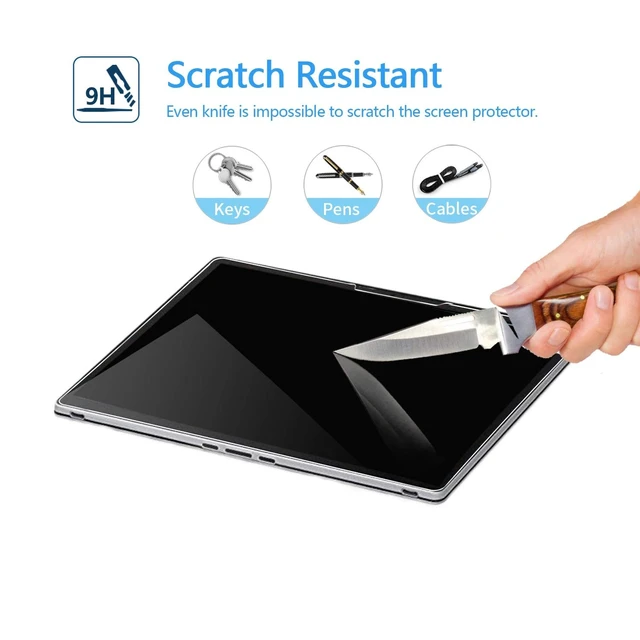 Alt view image 2 of 5 - Megoo ArmorShield Tempered Glass (Case Friendly) for Surface Book 3 13.5"