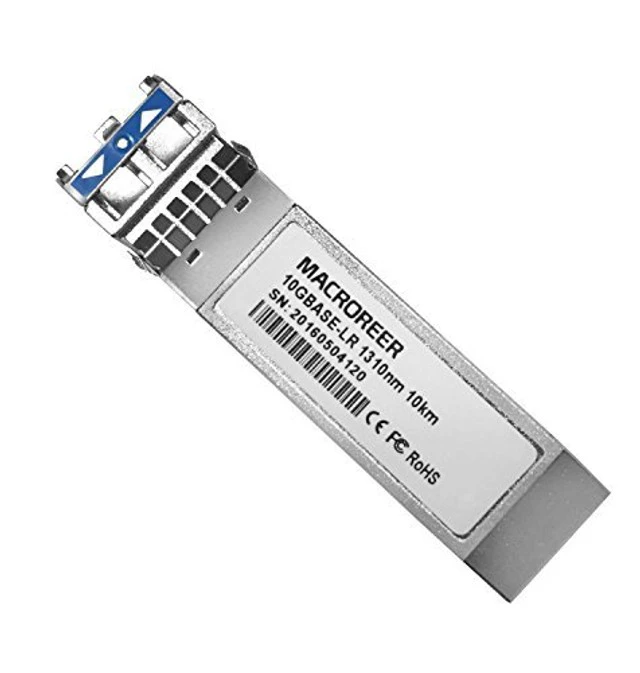 Alt view image 3 of 5 - Macroreer 10GBase-LR SFP+ LC Transceiver, 10G Single-Mode Module for Brocade 10G-SFPP-LR Transceiver 1310nm 10km SFP+ 10 GBPS LR Optical SFP Module