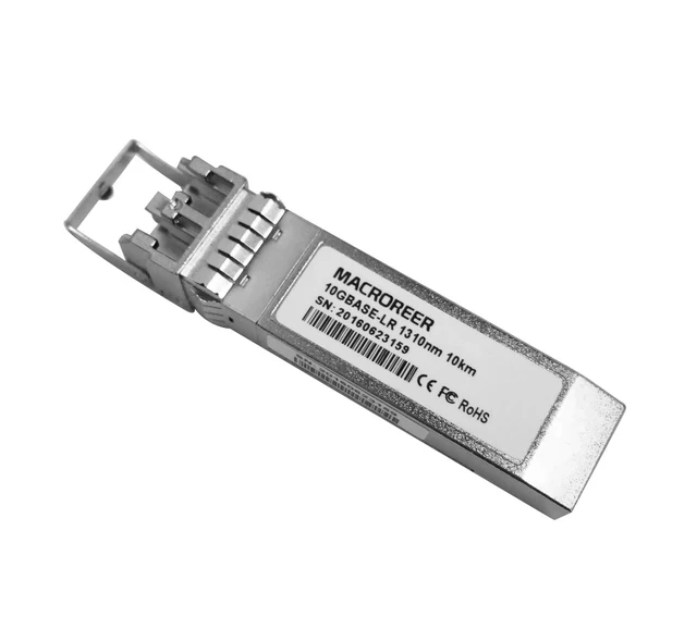 Alt view image 4 of 5 - Macroreer 10GBase-LR SFP+ LC Transceiver, 10G Single-Mode Module for Brocade 10G-SFPP-LR Transceiver 1310nm 10km SFP+ 10 GBPS LR Optical SFP Module