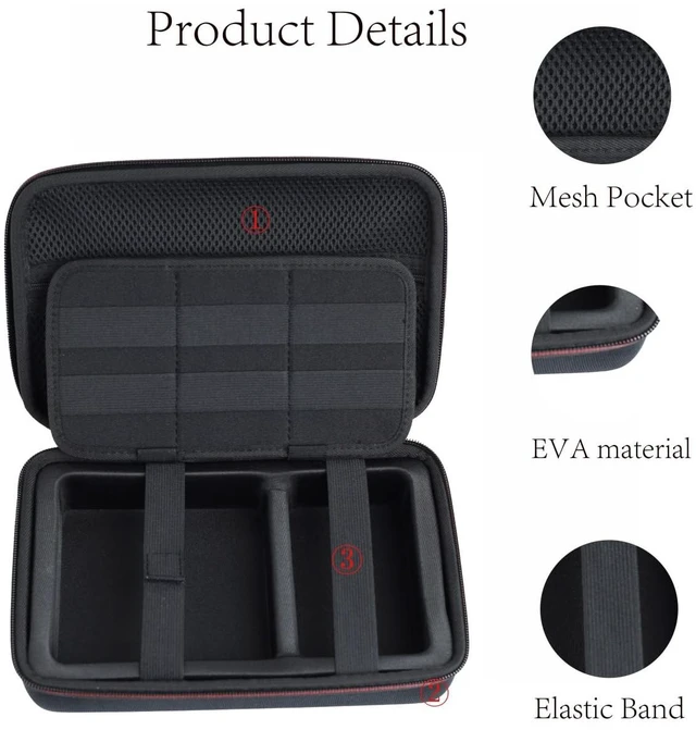 Alt view image 2 of 5 - Maoershan Hard Travel Protective Case Compatible with GMKtec Mini PC N100 (Only Case)