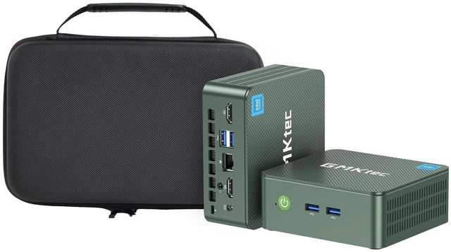 Alt view image 5 of 5 - Maoershan Hard Travel Protective Case Compatible with GMKtec Mini PC N100 (Only Case)