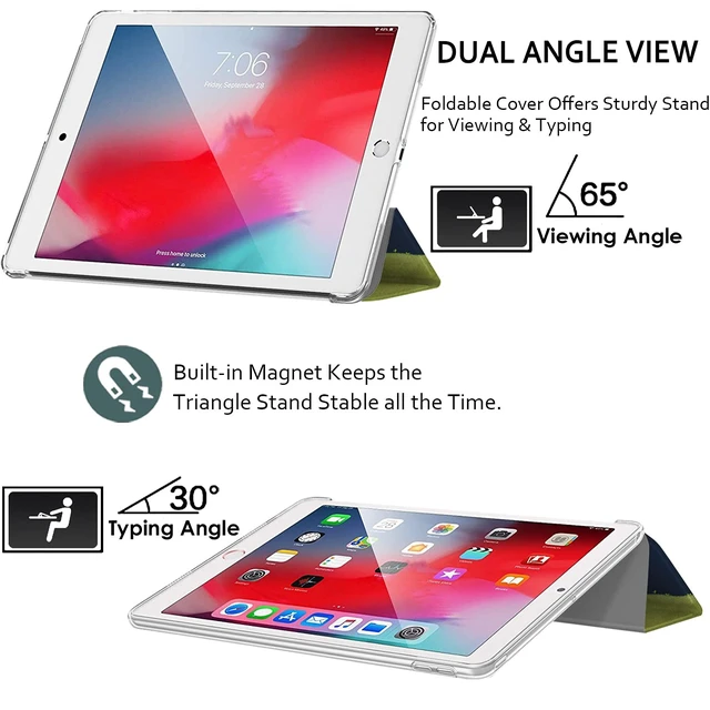 Alt view image 4 of 5 - DuraSafe Cases for iPad 9th Gen 10.2" 2021 Auto Sleep Wake Case A2602 A2604 A2603 A2605 MK2K3LL/A MK2L3LL/A MK2N3LL/A MK2P3LL/A MK663LL/A MK6A3LL/A MK693LL/A MK2K3VC/A MK2L3VC/A MK2N3VC/A Night Sky