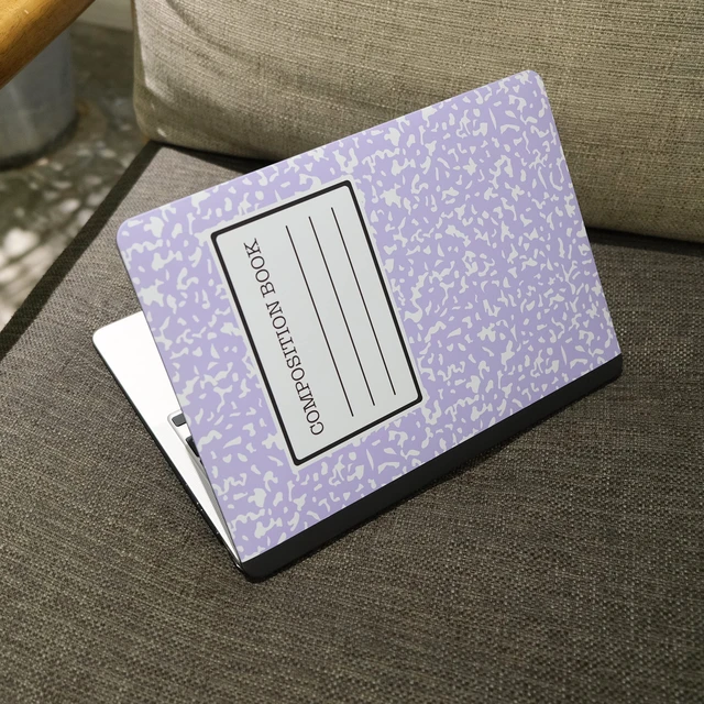 Alt view image 5 of 5 - MEEgoodo Case for MacBook Pro 13 inch Case with M2 Chip 2022 2021 2020 New A2338 M1 A2251 A2289, Hard Shell with Keyboard & Camera Cover Compatible with 13 inch MacBook Pro, Composition Book Purple