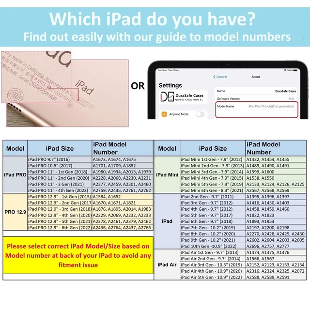 Alt view image 2 of 5 - DuraSafe Cases for iPad PRO 10.5" 2017 Smart Cover A1701 A1709 A1852 MQDX2LL/A MQDT2LL/A MPF22LL/A MPDY2LL/A MPF02LL/A MPF12LL/A MPGL2LL/A MPGK2LL/A MPGH2LL/A MPGJ2LL/A MQF12LL/A MQEY2LL/A Navy Blue