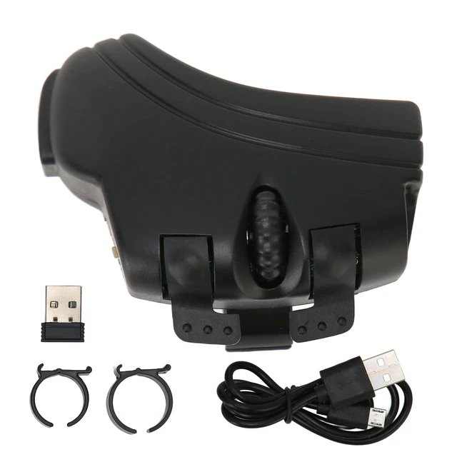 Alt view image 5 of 5 - Mini Finger , 2.4Ghz 1000DPI USB Wearable with Receiver and 2 Spare Rings, Finger Rings Optical for PC Laptop Desktop