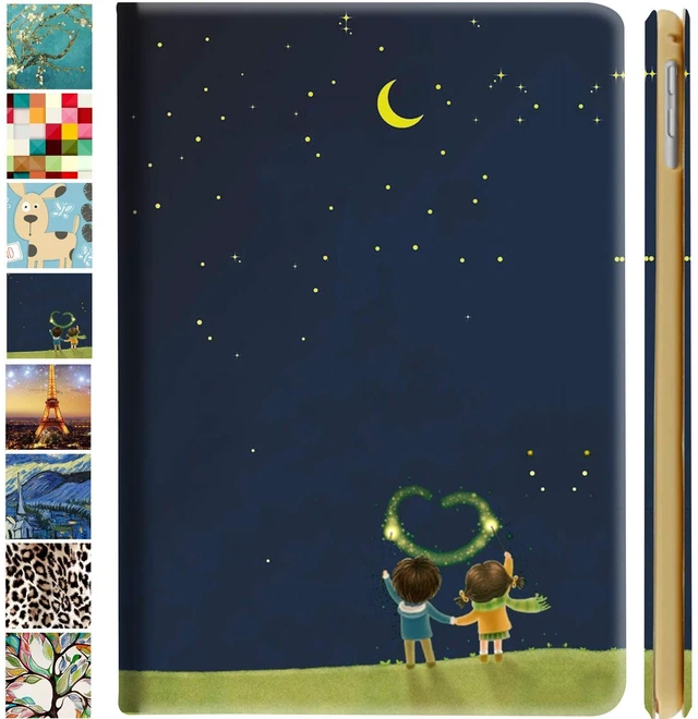 Main image of DuraSafe Cases for iPad Air 4th 5th 6th Gen Air 11" Printed Case A2588 A2589 A2591 MM9E3LL/A MM9D3LL/A A2316 MME23LL/A MM9C3LL/A MM9F3LL/A MYFQ2LL/A MYFM2LL/A MYFR2LL/A MM9N3LL/A - Night Sky