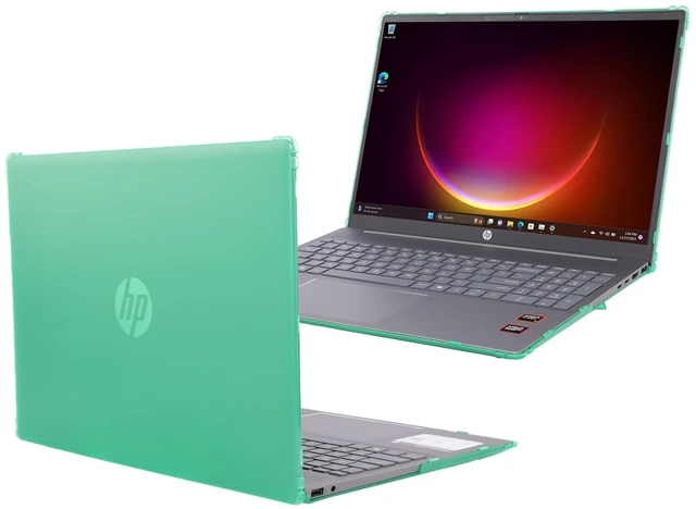 Main image of mCover Case ONLY Compatible for 2024+ HP Pavilion 16-inch Laptop PC 16-AFxxxx / 16-AGxxxx Series Windows Notebook (NOT Fitting Any Other HP Models)- Green