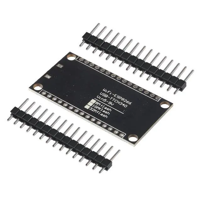 Alt view image 5 of 5 - DORHEA 10Pcs NodeMCU V3 Lua WiFi Module Integration of ESP8266 + Extra Memory 32M Flash, USB Serial Port Converter CH340G Compatible for NodeMCU Board