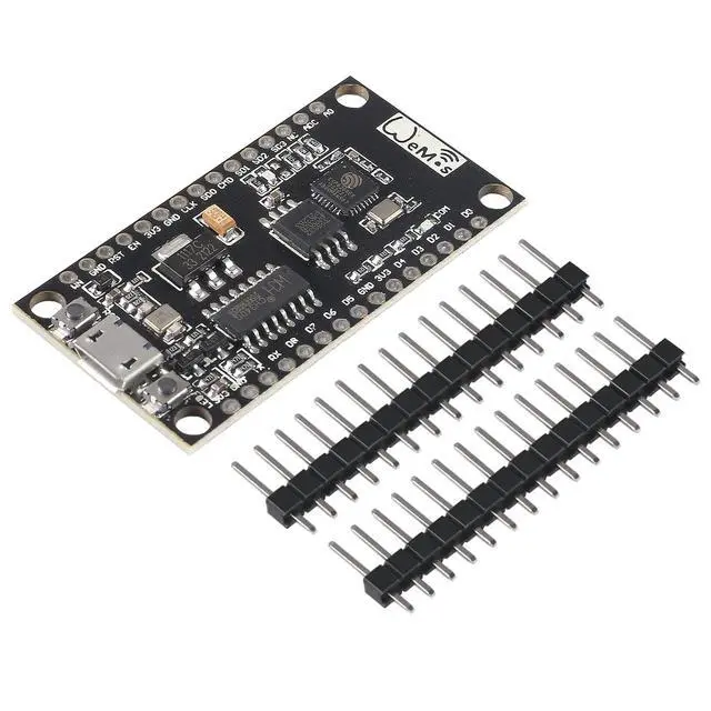 Alt view image 4 of 5 - DORHEA 10Pcs NodeMCU V3 Lua WiFi Module Integration of ESP8266 + Extra Memory 32M Flash, USB Serial Port Converter CH340G Compatible for NodeMCU Board