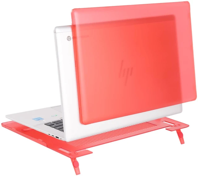 Alt view image 4 of 5 - mCover Case ONLY Compatible for 2022 2023 2024 14-inch HP Elite c640 G3 Chromebook Enterprise Laptop Computers (NOT Fitting Any Other HP Models) - Clear