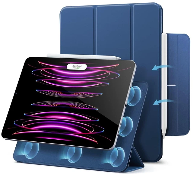 Main image of ESR for iPad Pro 12.9 Case, iPad Air 13 Inch M3/M2, Navy Blue