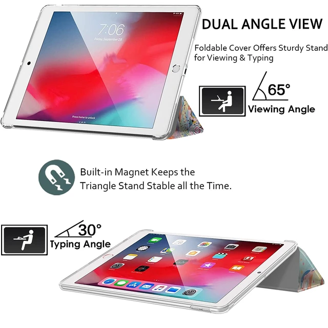 Alt view image 4 of 5 - DuraSafe Cases for iPad 2018 Pro 12.9 3rd Gen PC Case A1876 MTEL2LL/A MTEM2LL/A A2014 MTFN2LL/A MTFL2LL/A MTFP2LL/A MTFQ2LL/A A1983 MTHN2LL/A MTHU2LL/A MTJA2LL/A MTJ02LL/A MTJH2LL/A - Deer Print