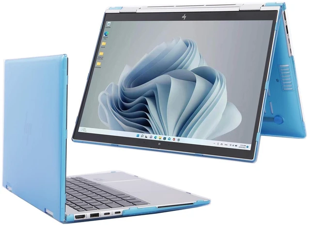 Main image of mCover Case Compatible ONLY for 2022~2024 13.3" HP EliteBook 830 ^^ 835 G9 / G10 and Elite x360 830 G9 / G10 2-in-1 Windows Laptop (NOT Fitting Any Other HP Models) - Aqua