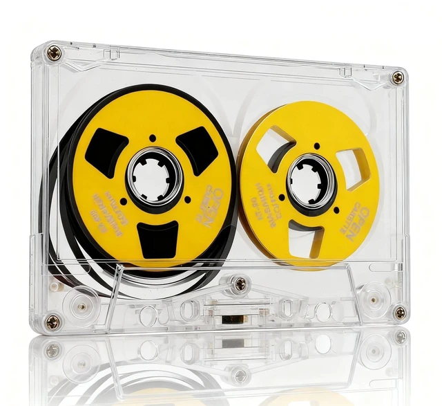 Main image of Gugxiom Reel to Reel Blank Cassette Tape with 50 Minutes Recording Time