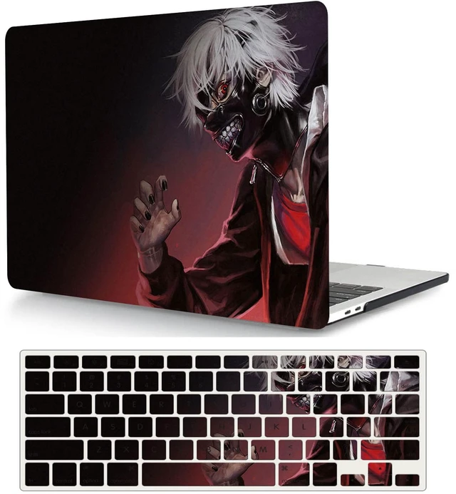 Main image of Laptop Case Compatible With New MacBook Air 13 Inch 2020 2019 2018 Release A2337 M1 A2179 A1932, Retina Display & Touch ID, Plastic Hard Shell & Keyboard Cover Skin - Halloween Boy