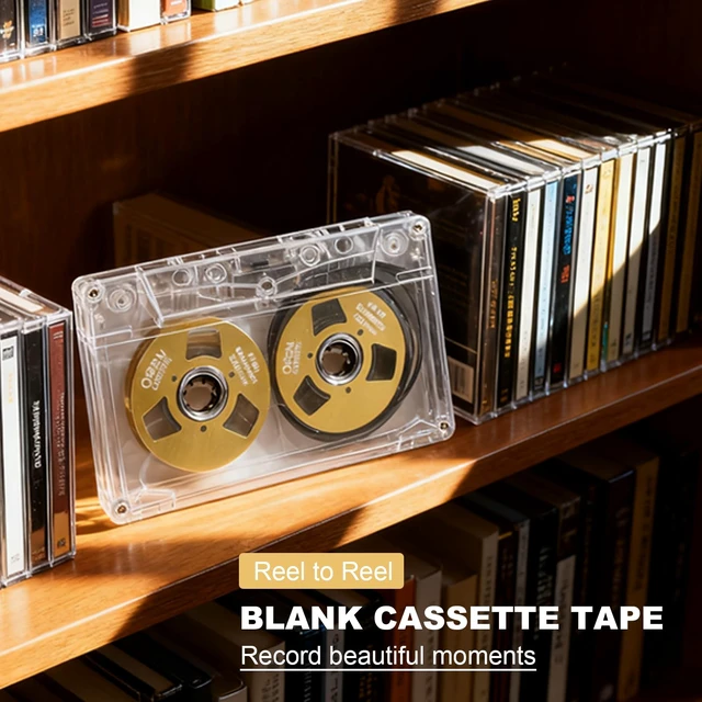 Alt view image 2 of 5 - Gugxiom Reel to Reel Blank Cassette Tape with 50 Minutes Recording Time