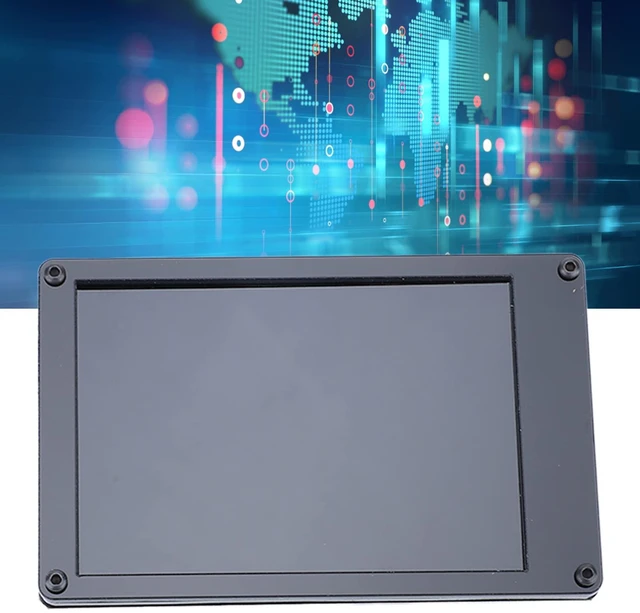 Alt view image 5 of 5 - 3.5 Inch USB Monitor Display, Portable IPS LCD Secondary Screen with 320x480 Resolution and 360 Degree Rotation for PC DIY Plastic Black 1 Pack