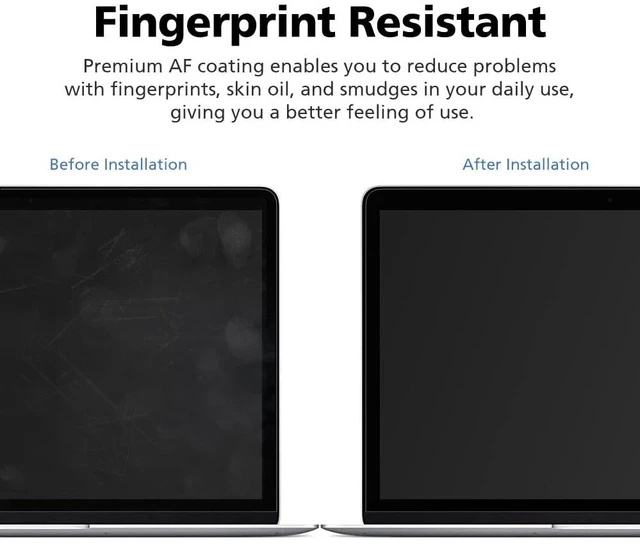 Alt view image 5 of 5 - DIACUBE 2-Pack 14 inch Anti Blue Light Screen Protector, Eye Protection Anti Glare Matte & Blue Light Blocking Screen Filter with All 14" Laptops with 16:10 Aspect Ratio, Reduce Eye Fatigue and Highly