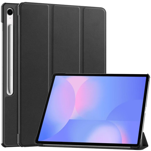 Main image of DWaybox PU & Hard PC Case for Samsung Galaxy Tab S10 FE+ 13.1", Black