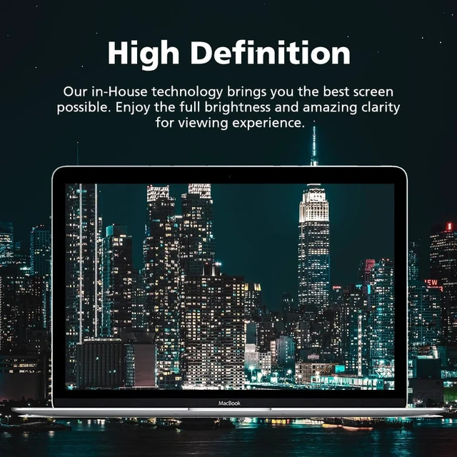 Alt view image 4 of 5 - DIACUBE 2-Pack 17 inch Anti Blue Light Screen Protector, Eye Protection Anti Glare Matte & Blue Light Blocking Screen Filter with All 17" Laptops with 16:10 Aspect Ratio, Reduce Eye Fatigue and Highly