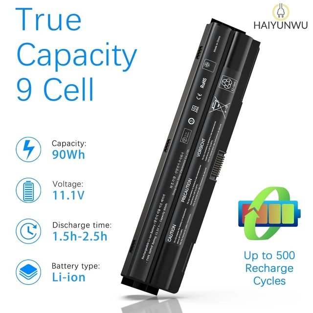 Alt view image 2 of 5 - HAIYUNWU 90Wh R795X Battery for Dell XPS 17/15/14