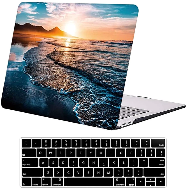 Main image of DTangLsm for MacBook Air 13 inch Case M5 2026-2022 M4 M3 M2, Sunset Beach