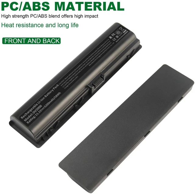 Alt view image 2 of 5 - Fancy Buying Laptop Battery for HP Pavilion DV2000 DV2100 dv2200 dv2400 dv6000 dv6100 dv6300 dv6500 dv6700 Compaq Presario C700 Battery