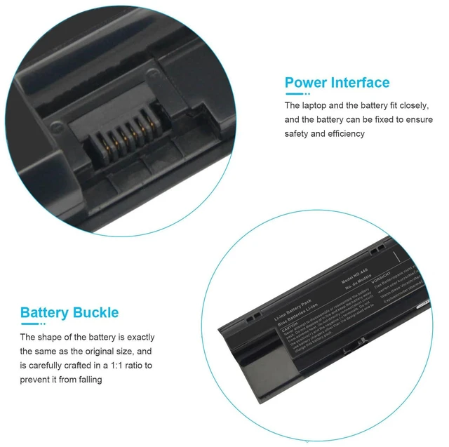 Alt view image 3 of 5 - Fancy Buying Laptop Battery for HP Probook 440 450 445 470 455 G0 G1 708457-001 708458-001 Fp06 Fp09 H6l26aa,h6l27aa Hstnn-ib4j Hstnn-lb4k Hstnn-ub4j Hstnn-w92c Hstnn-w93c
