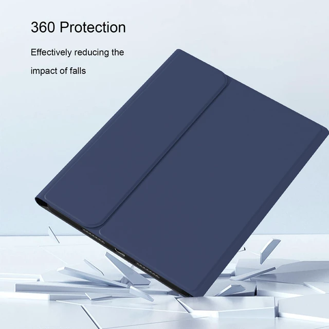 Alt view image 5 of 5 - Keyboard Case with Pencil Holder for iPad 11th Generation (A16), 10th Gen