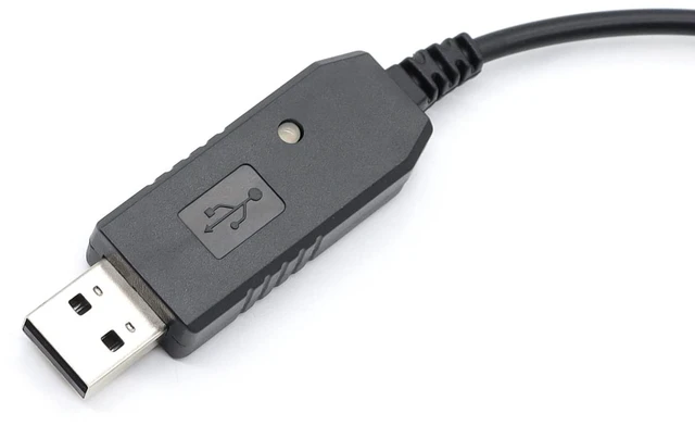 Alt view image 3 of 4 - 6PCS UV-5R USB Charger Cable UV-5R USB Charging Cable 2.5mm with Light