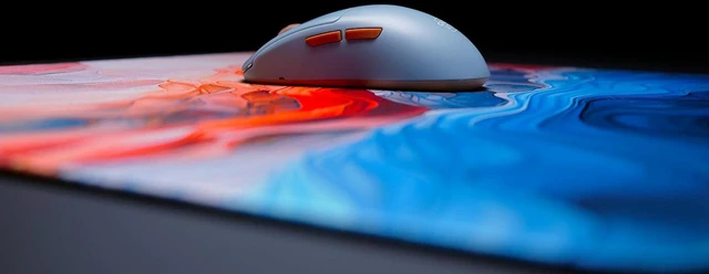 Alt view image 3 of 4 - CHERRY XTRFY GP5 Gaming Mousepad Deskmat AMNIS Blue Large (Amnis Blue, Large)