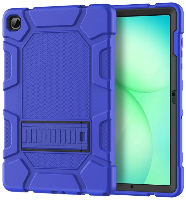 Main image of Azzsy Case for Samsung Galaxy Tab A11+/A9+ Plus 11 Inch 2026/2024, Heavy Duty Shockproof Rugged High Impact Protective Case, Blue