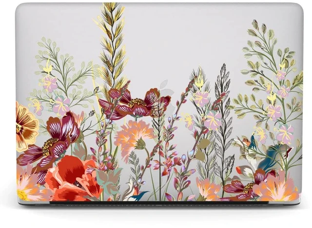 Alt view image 2 of 5 - Case Compatible with MacBook Retina 12 Inch(Model A1534, Release 2017 2016 2015),Plastic Hard Shell Protective Cover & Keyboard Skin for MacBook 12 Inch with Retina Display - Flower